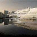 В Китае построят театр на воде в виде корабля